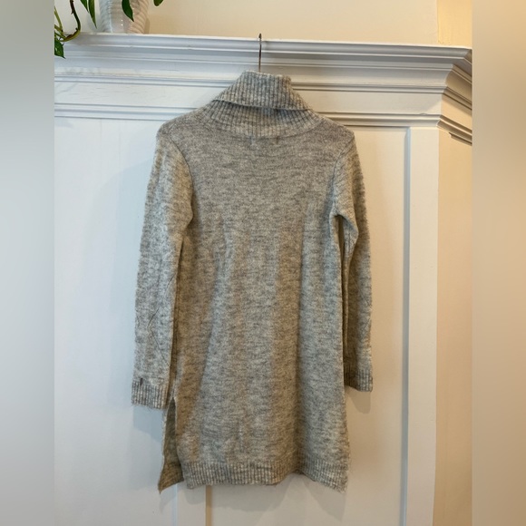 Sweater Dress, grey turtleneck, size small - Picture 3 of 4